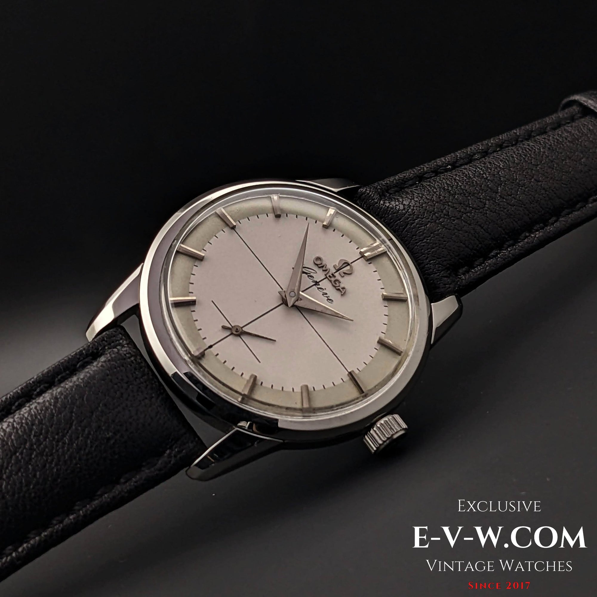 Omega Geneve Crosshair Dial / Ref 2903-17 /cal 268 (30T2 Familly) / Vintage 1961