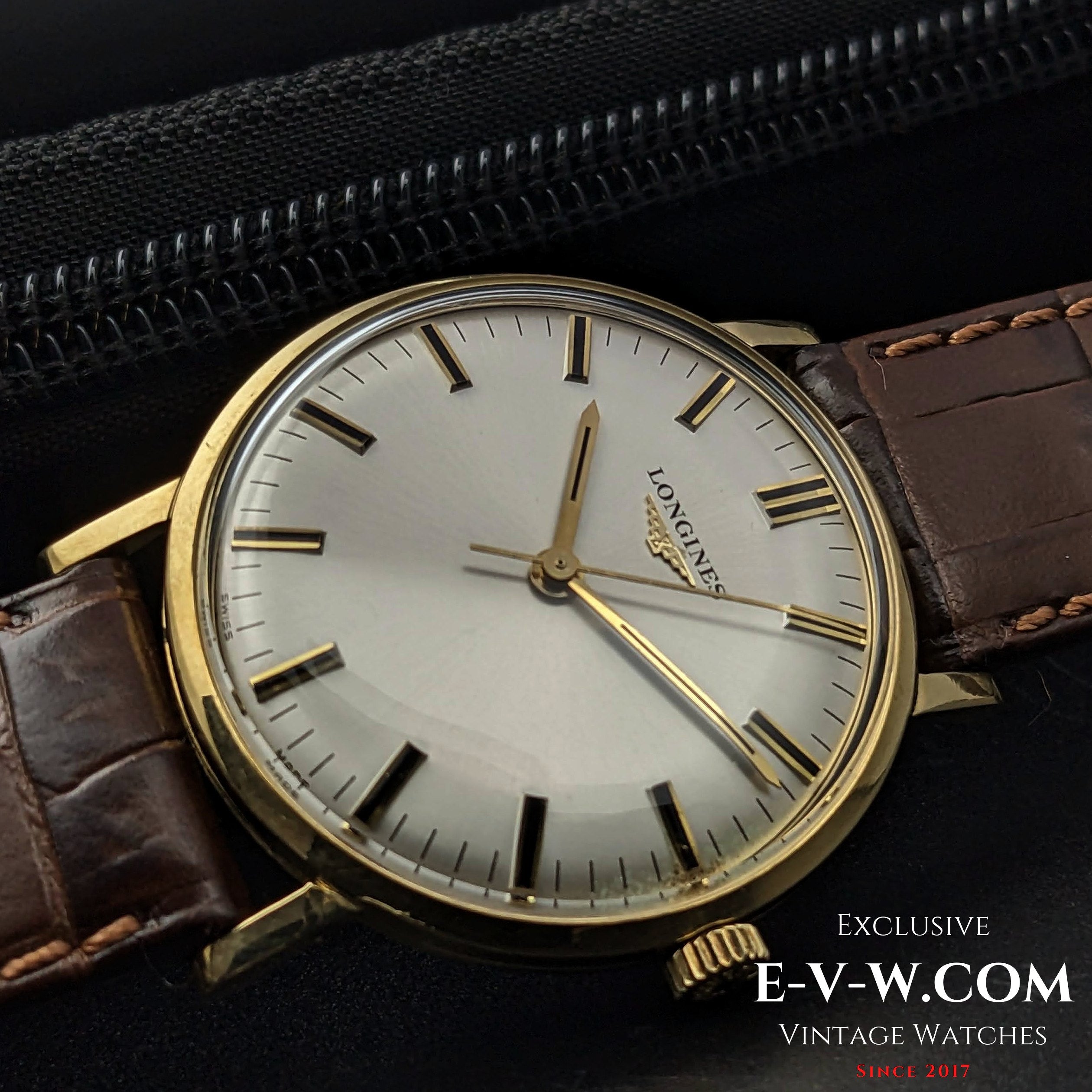 Vintage 1970 Longines Classic 18K Gold Cal 284 Exclusive