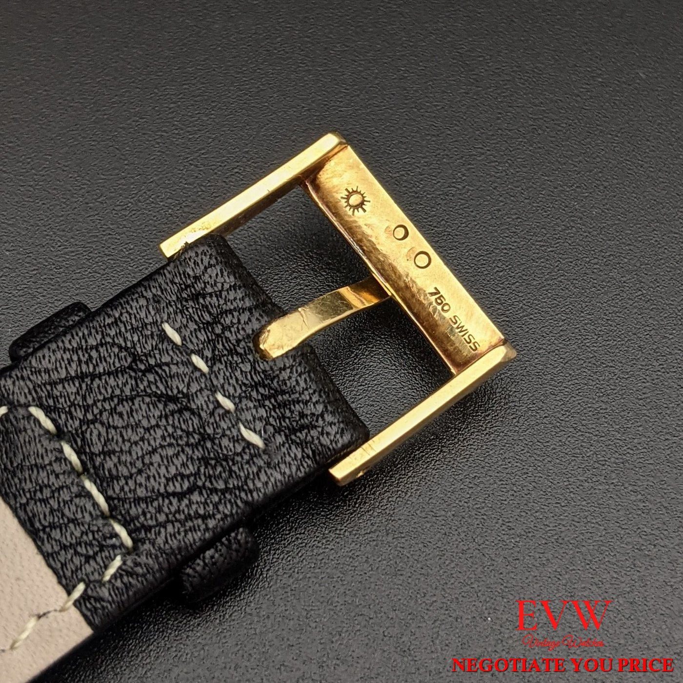 Solid gold best sale watch buckle