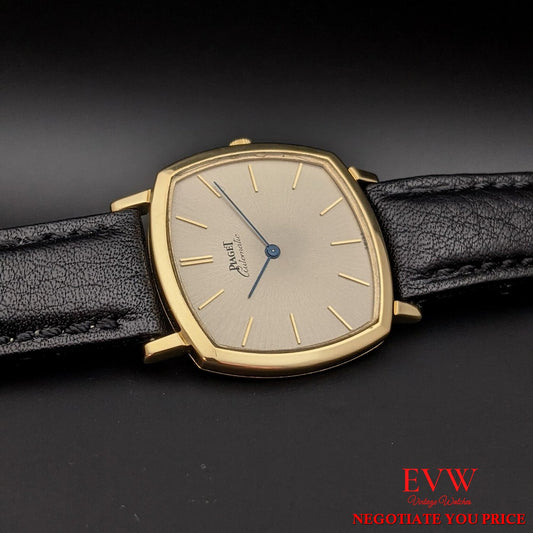 Piaget Automatic Ref 12406 - 18k gold vintage watch