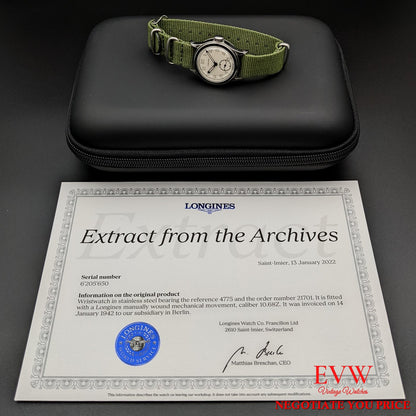 Wristwatch Longines Military WWII cal.10.68Z_