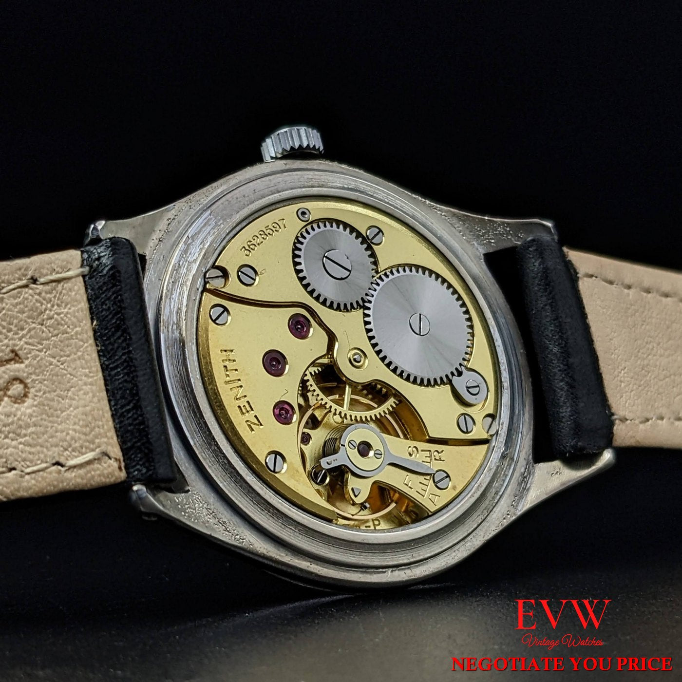 Wristwatch Vintage Zenith movement calibre 12-4-P