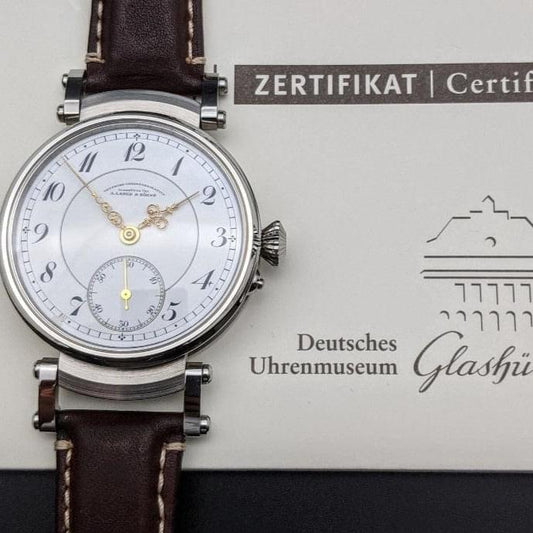 A. Lange & Söhne DUF“Deutsche Uhrenfabrikation”Glashutte Antique 1916 Marriage 手表