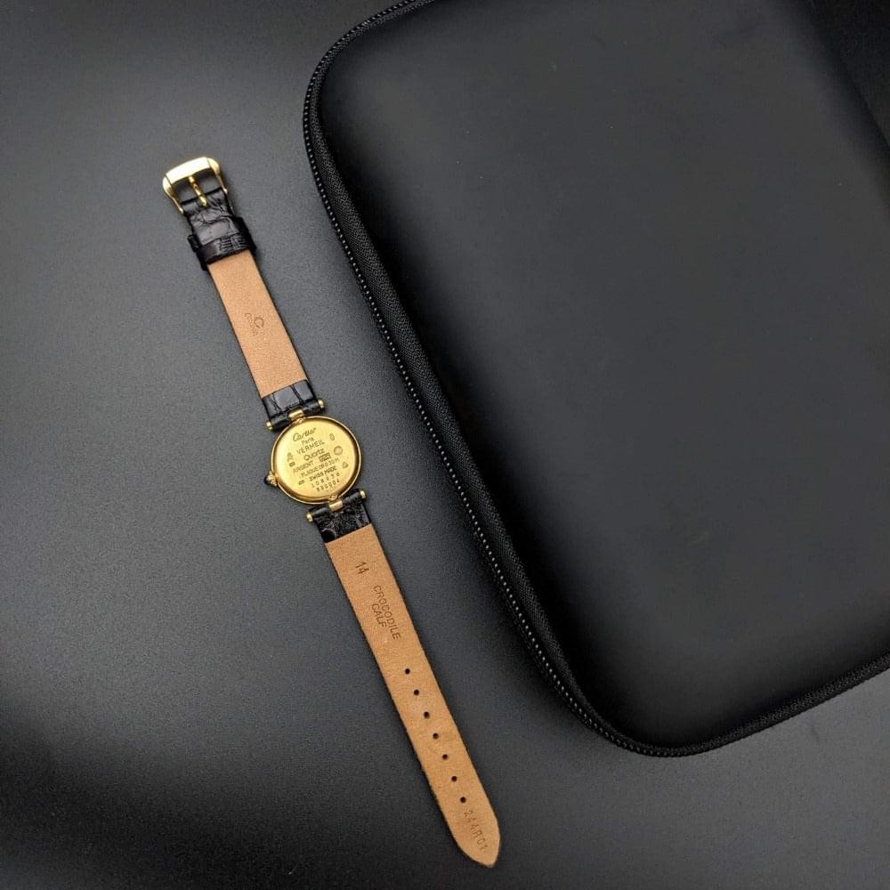 Cartier Must De Vermeil VLC Ronde Referenza 590004
