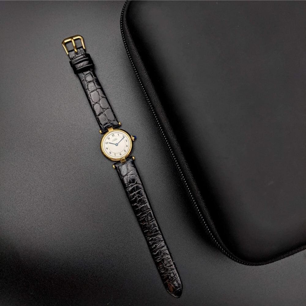 Cartier Must De Vermeil VLC Ronde Referenza 590004