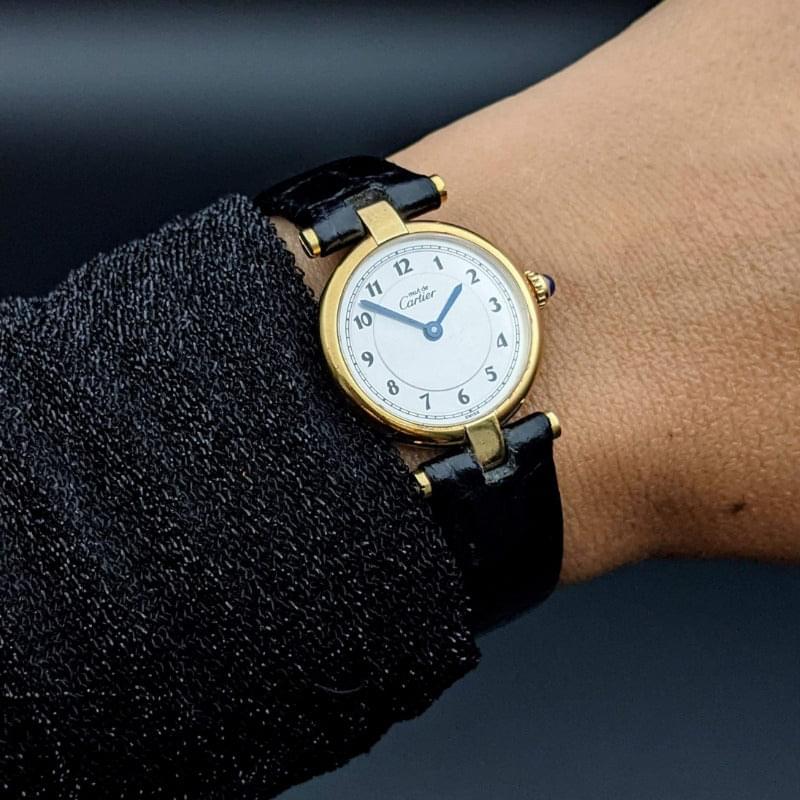 Cartier Must De Vermeil VLC Ronde Referenza 590004