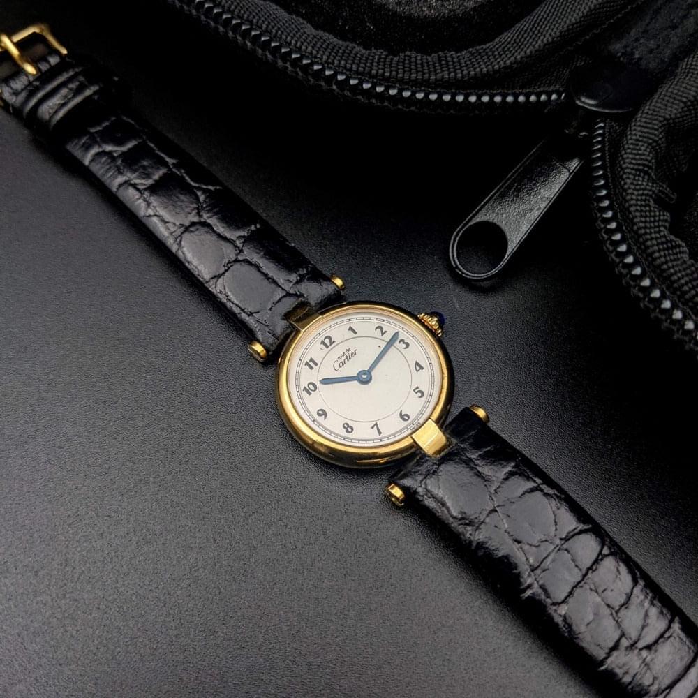 Cartier Must De Vermeil VLC Ronde Referenza 590004