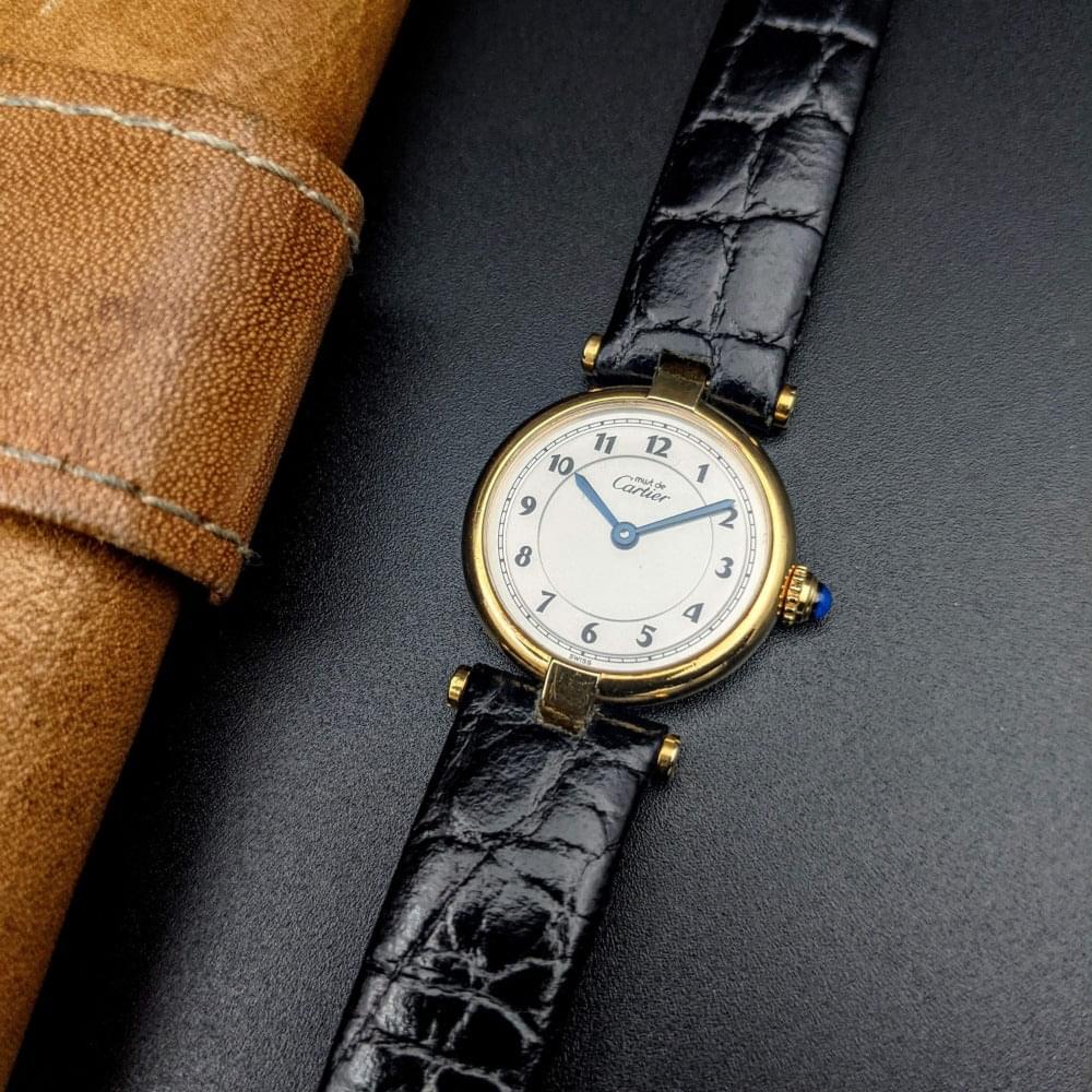 Cartier Must De Vermeil VLC Ronde – Omega Vintage Watches