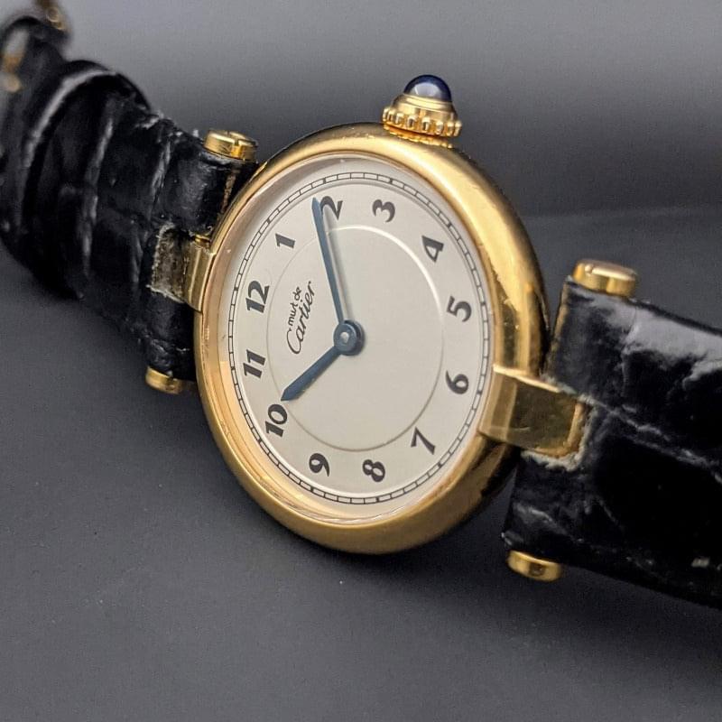 Cartier Must De Vermeil VLC Ronde – Omega Vintage Watches