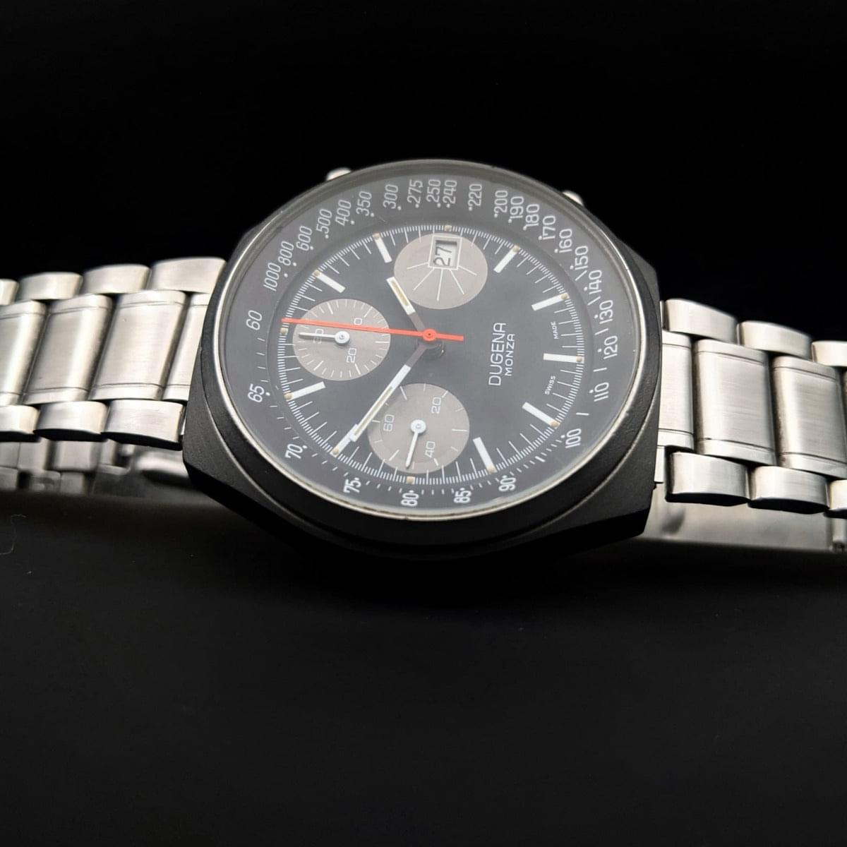 Dugena Monza Racing Chronograph Vintage Watch - Calibre 7765