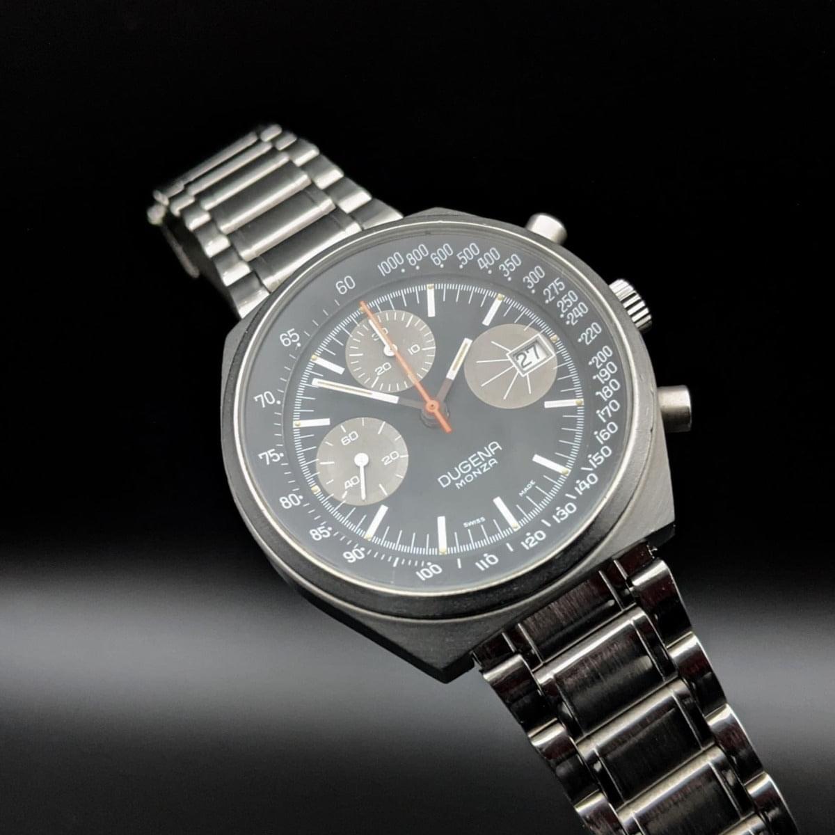 Dugena Monza Racing Chronograph Vintage Watch - Calibre 7765