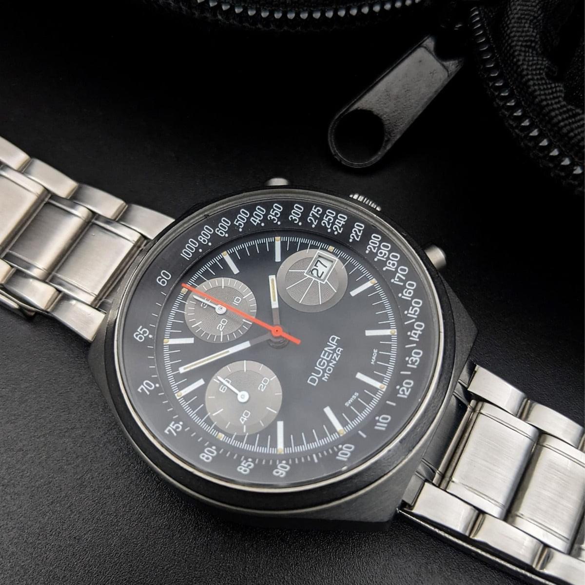Dugena Monza Racing Chronograph Vintage Watch - Calibre 7765