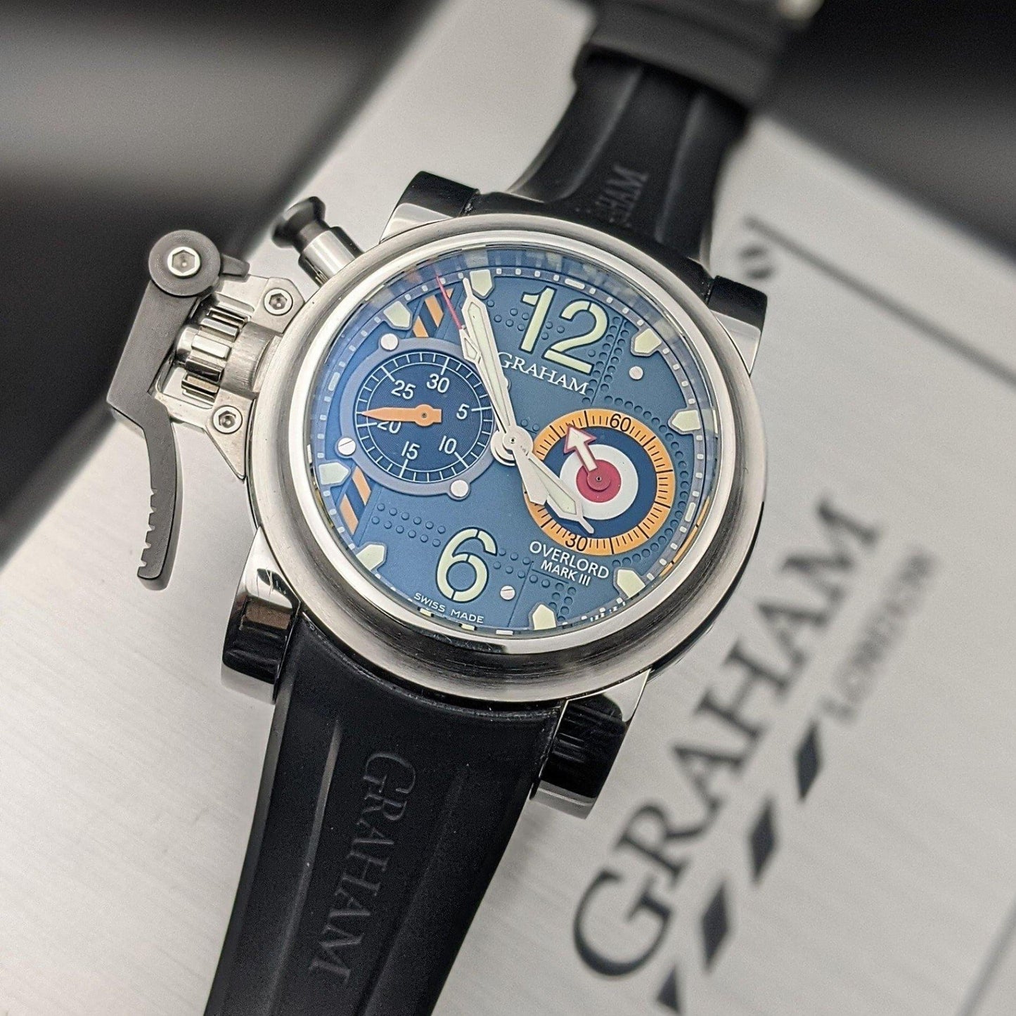 Graham Chronofighter Oversize Overload Mark III 腕表型号 2OVAS.G01A.K10B