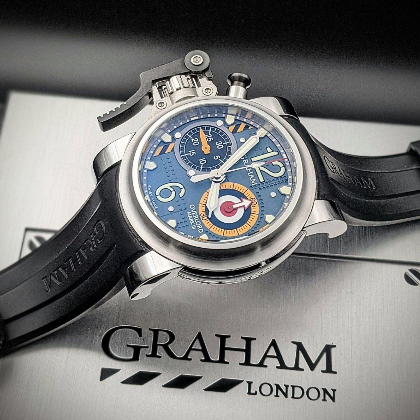 Graham Chronofighter Oversize Overload Mark III 腕表型号 2OVAS.G01A.K10B