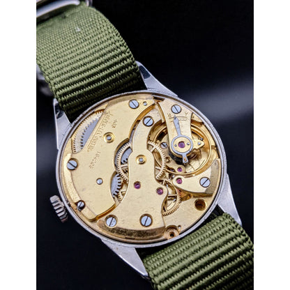 Jaeger-LeCoultre Military WWII watch / Vintage 1940's / Serviced - E-V-W.com