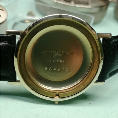 Longines Ultra-Chron 14ct Solid Gold / Automatic / Vintage 1968/ Serviced - E-V-W.com
