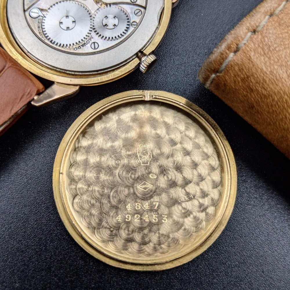 Movado Vintage from 1950’s in solid 18k / 750 Gold / 