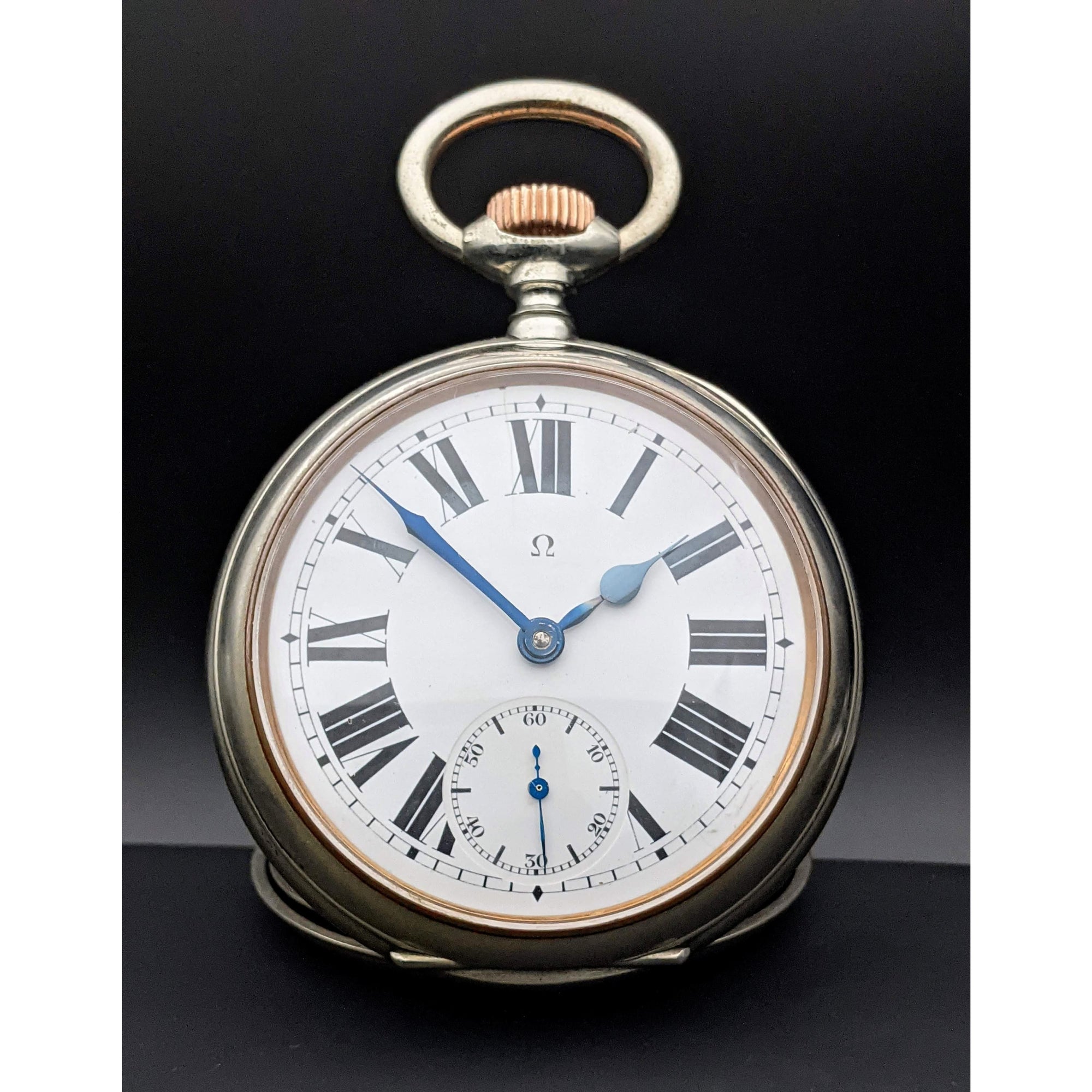 Omega 8 Days / Antique 1906 / Fully Serviced - Pocket Watch
