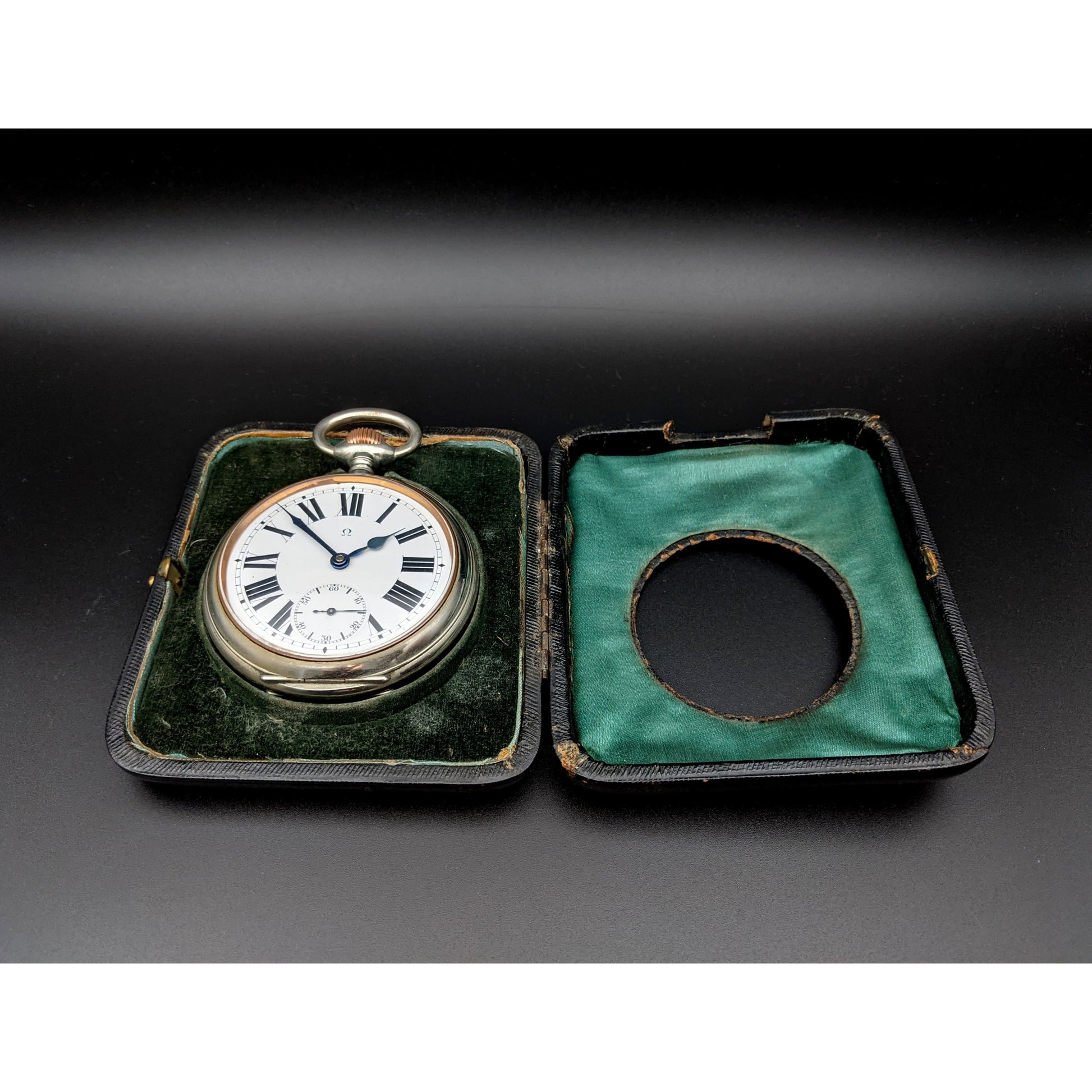 Omega 8 Days / Antique 1906 / Fully Serviced - Pocket Watch