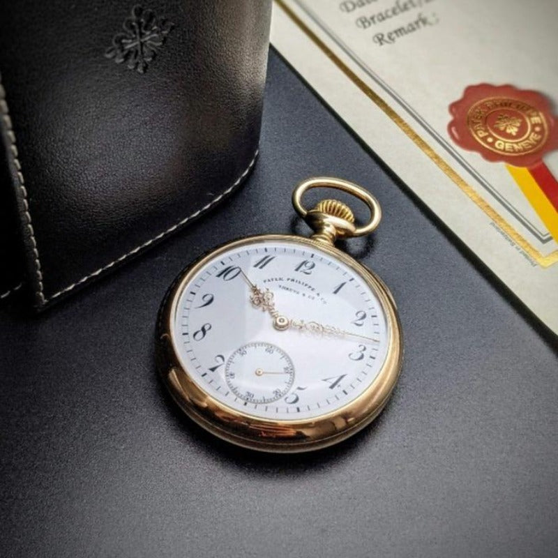Gold Pocket watch antique Patek Philippe