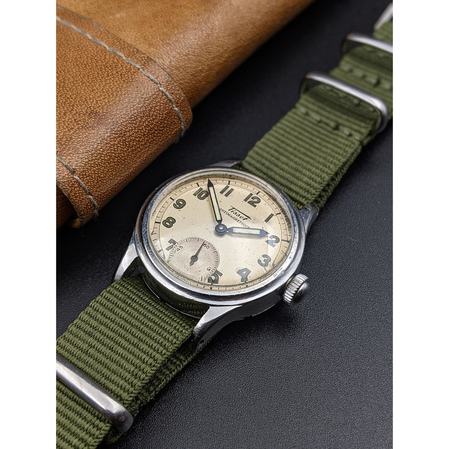 Rare Tissot WWII Type Watch as RAF/ Vintage 1940 / cal.27/ Serviced - E-V-W.com