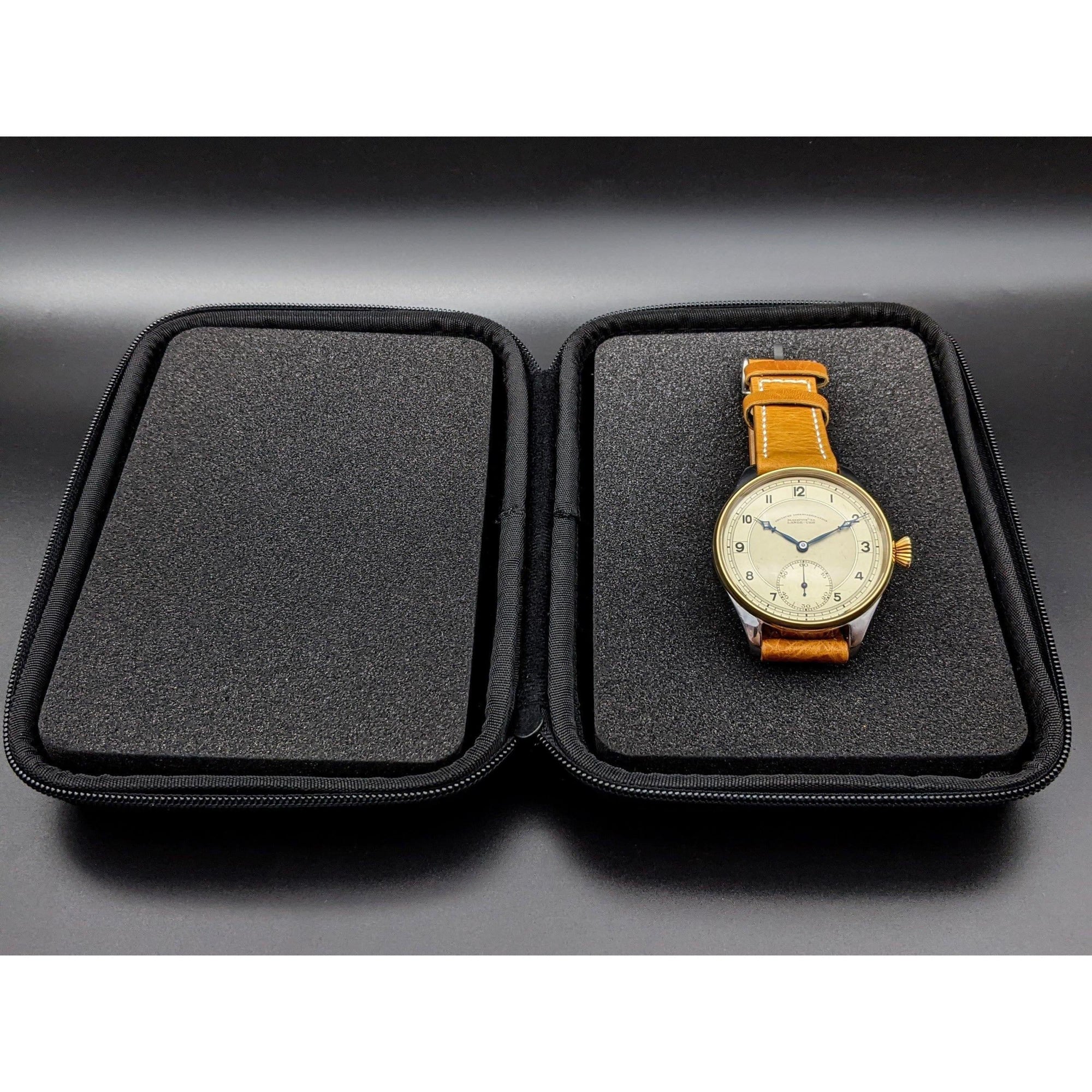 Deutsche Uhren Fabrikation Glashütte "OLIW" Lange Uhr アンティークウォッチ 1938年製 - 製造数6500個のみ - マリッジウォッチ