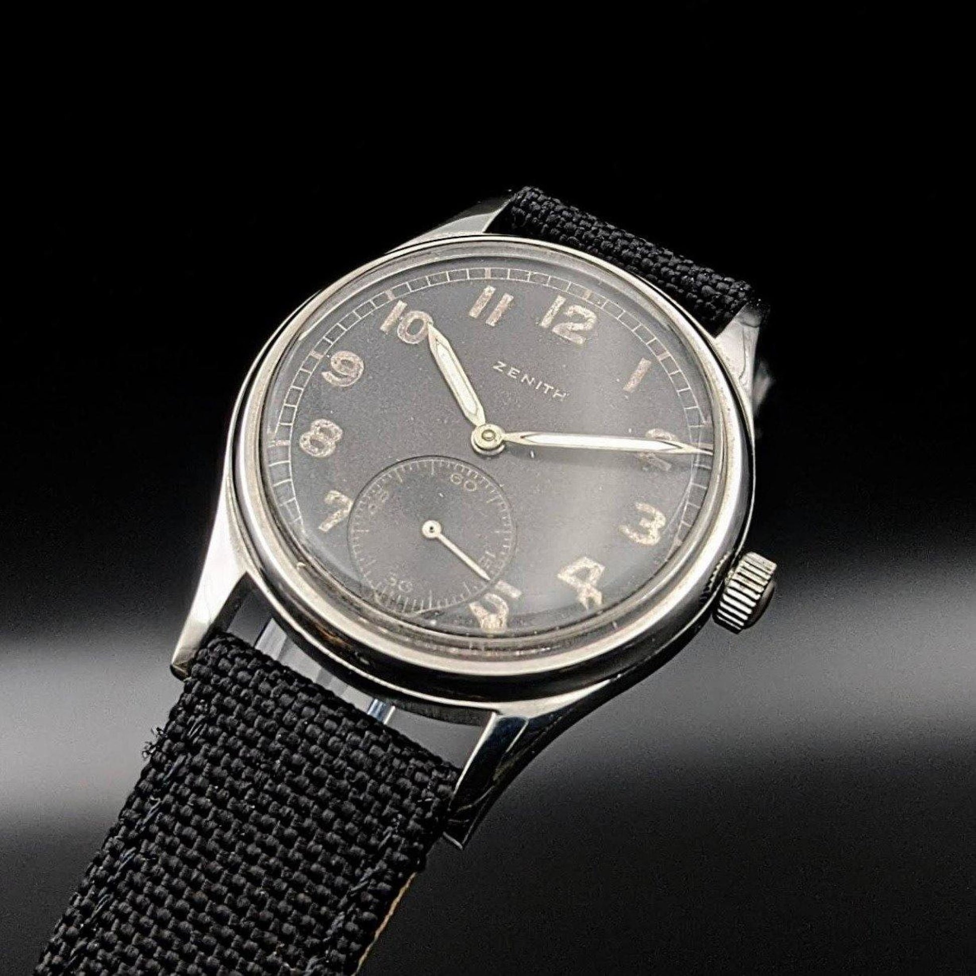 Zenith DH German Military Wermacht WWII / Vintage 1942 / Serviced - E-V-W.com